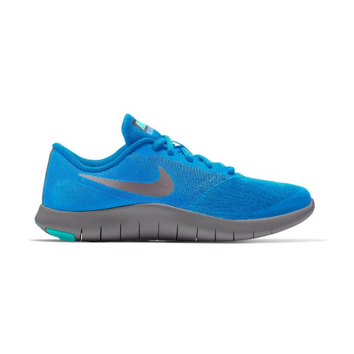 Nike Flex Contact Grade School Boys' Sneakers, Size: 7, Dark Blue