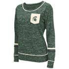 Women's Campus Heritage Michigan State Spartans Homies Tee, Size: Small, Dark Green