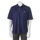 Men's Pebble Beach Classic-fit Textured Performance Golf Polo, Size: Small, Blue (navy)