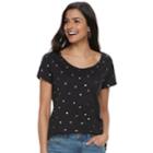 Women's Sonoma Goods For Life&trade; Dolman Graphic Tee, Size: Medium, Oxford