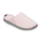 Dearfoams Women's Memory Foam Scuff Slippers, Size: Medium, Dark Pink