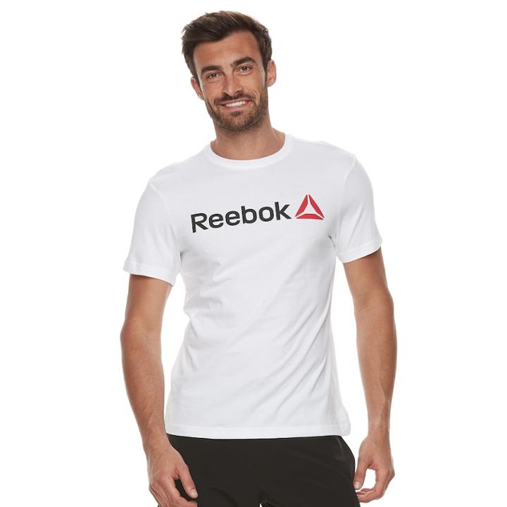 Men's Reebok Delta Tee, Size: Xxl, White