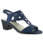 Easy Street Outshine Women's High Heels, Size: Medium (6), Med Blue