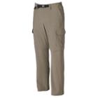 Men's Croft & Barrow&reg; Classic-fit Performance Stretch Belted Convertible Cargo Pants, Size: 46x29, Med Brown