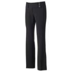 Juniors' Joe B Bootcut Dress Pants, Girl's, Size: 1, Black