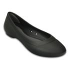 Crocs Lina Women's Ballet Flats, Size: 7, Grey (charcoal)