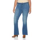 Plus Size Apt. 9&reg; Faded Bootcut Jeans, Women's, Size: 22 W, Dark Blue