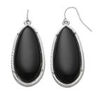 Textured Oval Cabochon Nickel Free Drop Earrings, Women's, Oxford