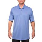 Men's Pebble Beach Classic-fit Textured Performance Golf Polo, Size: Large, Turquoise/blue (turq/aqua)