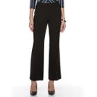 Women's Dana Buchman Curvy Dress Pants, Size: 10, Black