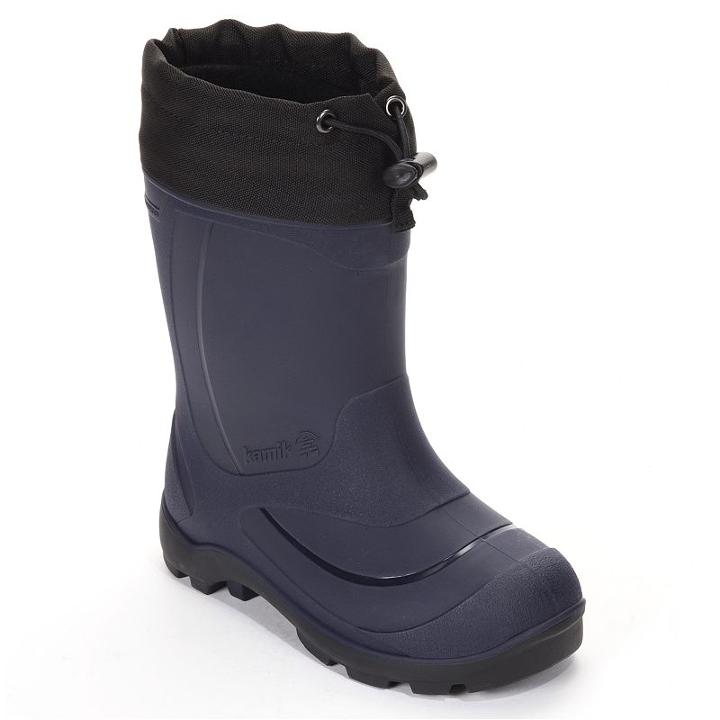 Kamik Snobuster 1 Boys' Waterproof Winter Boots, Kids Unisex, Size: 10 T, Blue
