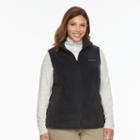 Plus Size Columbia Three Lakes Fleece Vest, Women's, Size: 3xl, Grey (charcoal)