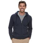 Men's Sonoma Goods For Life&trade; Classic-fit Fleece Hoodie, Size: Small, Blue (navy)