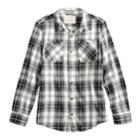 Boys 8-20 & Husky Urban Pipeline&reg; Button-down Flannel Shirt, Size: Small, Black