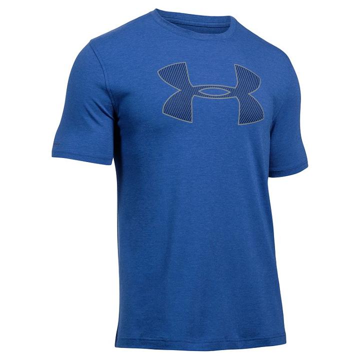 Men's Under Armour Big Shield Logo Tee, Size: Xl, Dark Blue