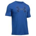 Men's Under Armour Big Shield Logo Tee, Size: Xl, Dark Blue