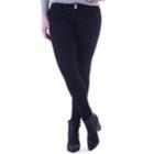 Juniors' Amethyst Black Curvy Jeggings, Teens, Size: 11