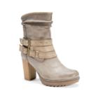 Muk Luks Skylynn Women's High Heel Ankle Boots, Girl's, Size: 9, Grey