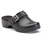 Croft & Barrow&reg; Women's Lightweight Clogs, Size: 6.5, Black