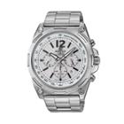 Casio Men's Edifice Stainless Steel Solar Chronograph Watch - Efr545sbd-7bvcf, Grey