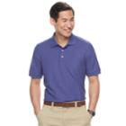 Men's Croft & Barrow&reg; Pique Performance Polo, Size: Small, Med Purple