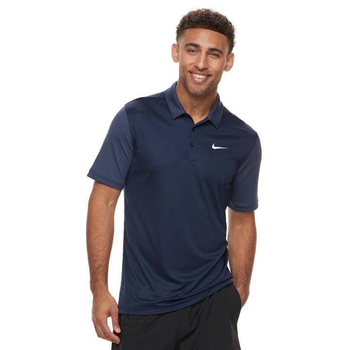 Men's Nike Performance Polo, Size: Small, Blue (navy)