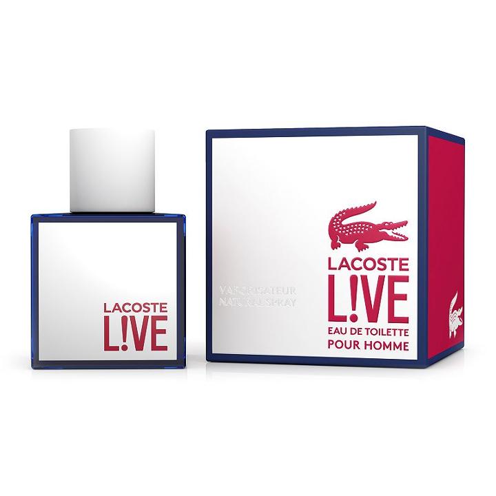 Lacoste Live Men's Cologne, Multicolor
