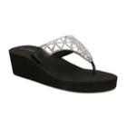 Olivia Miller Pompano Women's Wedge Sandals, Size: 10, Black