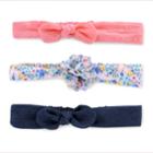 Baby Girl Carter's 3-pk. Bow Head Wrap Set, Size: 0-6 Months, Multi