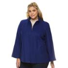 Plus Size Braetan Wool-blend Jacket, Women's, Size: 2xl, Blue