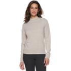 Women's Napa Valley Mockneck Sweater, Size: Medium, White