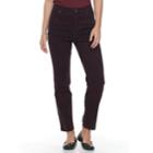 Petite Gloria Vanderbilt Amanda Classic Tapered Jeans, Women's, Size: 4 Petite, Med Purple