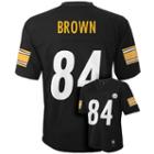 Boys 8-20 Pittsburgh Steelers Antonio Brown Nfl Replica Jersey, Boy's, Size: L(14/16), Black