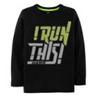 Boys 4-12 Carter's I Run This Game! Graphic Tee, Size: 6, Black