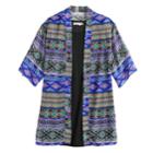 Girls 7-16 & Plus Size Knitworks Sleeveless Dress & Graphic Print Kimono, Size: 14 1/2, Black