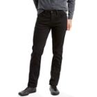 Men's Levi's&reg; 511&trade; Slim Fit Jeans - Line 8, Size: 36x36, Black