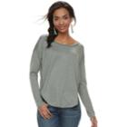 Women's Sonoma Goods For Life&trade; Soft Touch High-low Tunic, Size: Xs, Med Green
