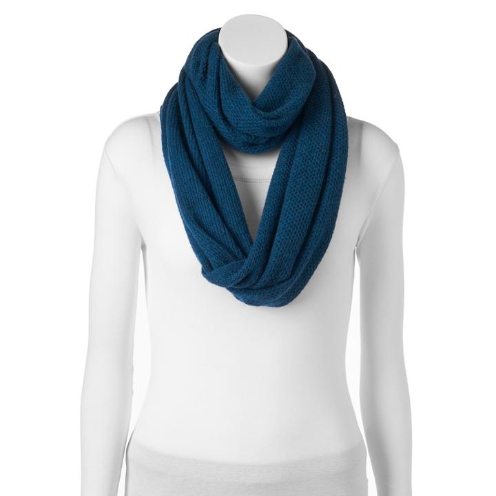 Apt. 9&reg; Cashmere Infinity Scarf, Women's, Turquoise/blue (turq/aqua)