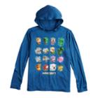 Boys 8-20 Minecraft Hoodie, Size: Large, Blue (navy)