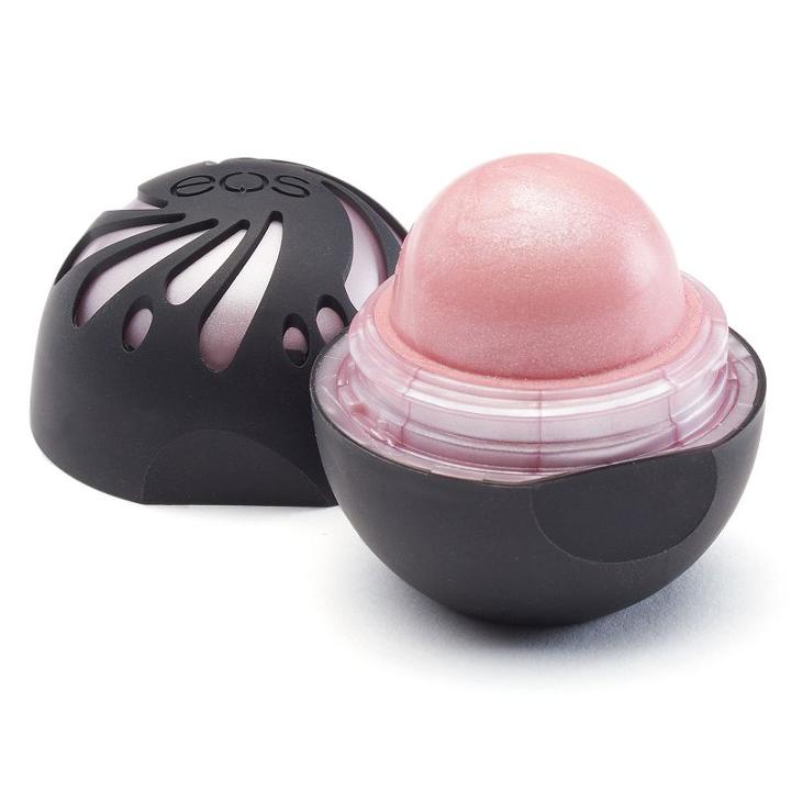 Eos Sheer Pink Shimmer Lip Balm Sphere, Durable