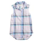 Girls 7-16 So&reg; Button-down Shirt, Size: 12, Lt Purple