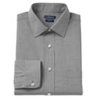 Men's Croft & Barrow&reg; Slim-fit Easy Care Spread-collar Dress Shirt, Size: 17-32/33, Black
