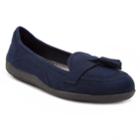 London Fog Barb Women's Loafers, Size: Medium (6), Blue