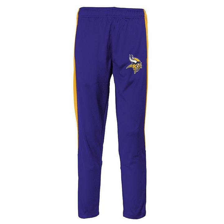 Boys 8-20 Minnesota Vikings Slim-fit Track Pants, Boy's, Size: L(14/16), Purple