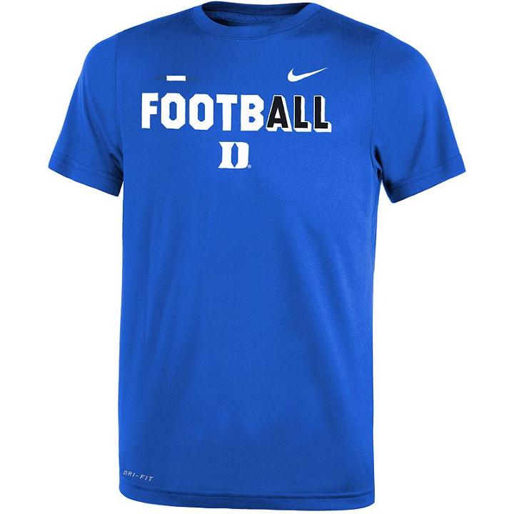 Boys 8-20 Nike Duke Blue Devils Legend Football Tee, Size: L 14-16