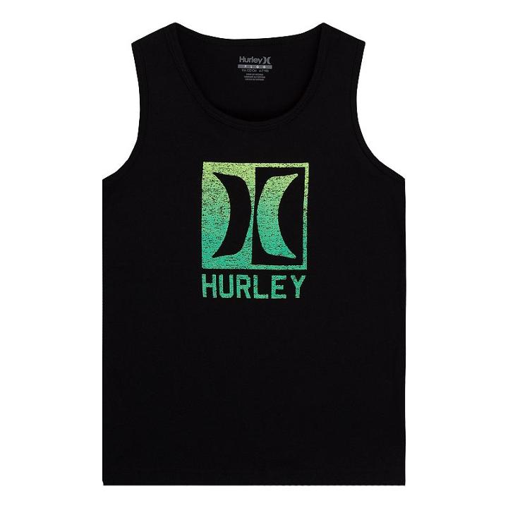 Boys 4-7 Hurley Logo Tank Top, Size: 7, Black