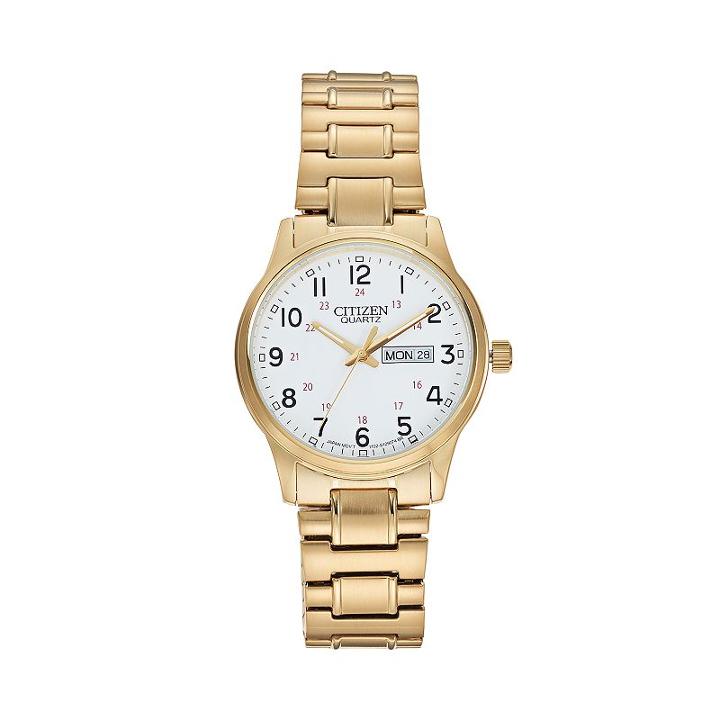 Citizen Men's Stainless Steel Expansion Watch - Bf0612-95a, Yellow