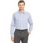 Men's Van Heusen Traveler Stretch Classic-fit No-iron Button-down Shirt, Size: Large, Blue