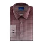 Men's Apt. 9&reg; Slim-fit Premier Flex Collar Stretch Dress Shirt, Size: 16.5 36/37, Red