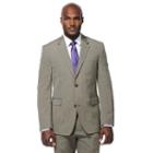 Men's Savane Travel Intelligence Suit Jacket, Size: 44 - Regular, Beig/green (beig/khaki)